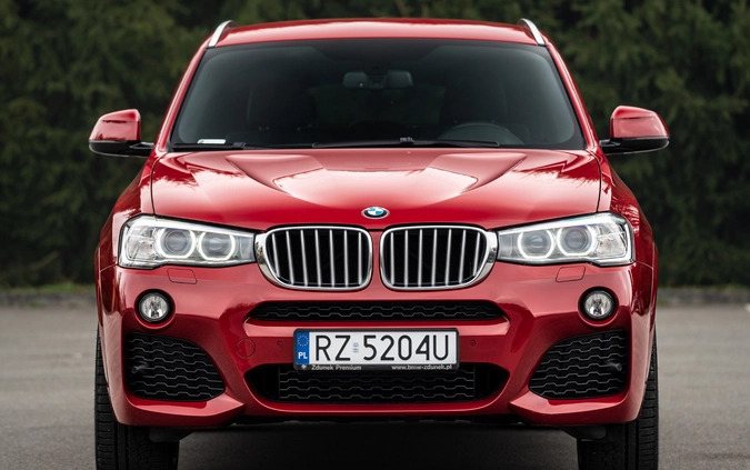 BMW X4 cena 124000 przebieg: 75000, rok produkcji 2015 z Brzozów małe 781